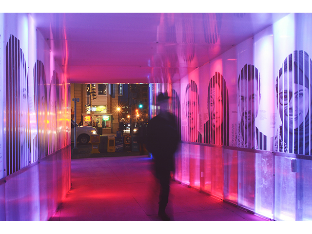 The Walkway - Interactive Public Art Exhibit