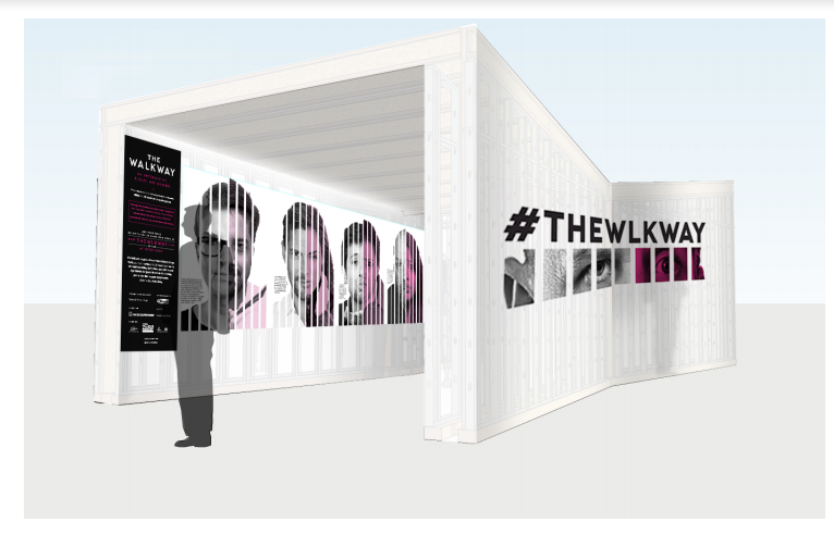 The Walkway - Interactive Public Art Exhibit